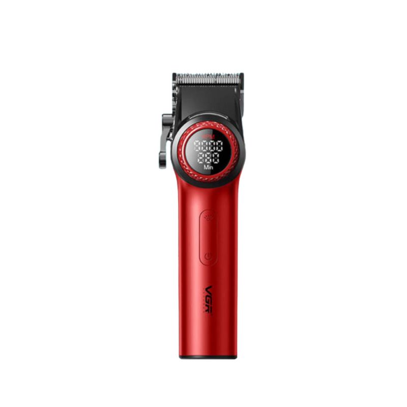 Kit Premium Barbería Maletín Clipper Trimmer Shaver Secador V-001