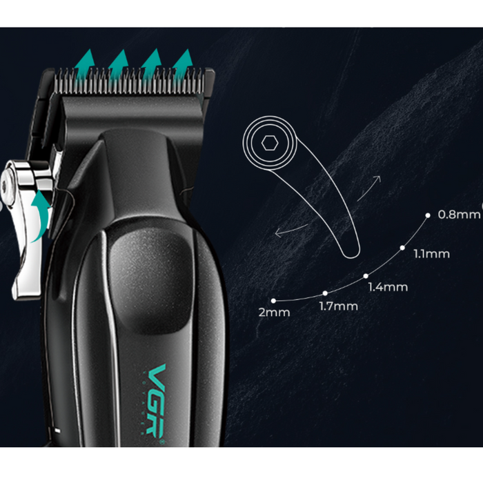 Maquina VGR Profesional CortaPelo VGR V-662 Metalico Verde