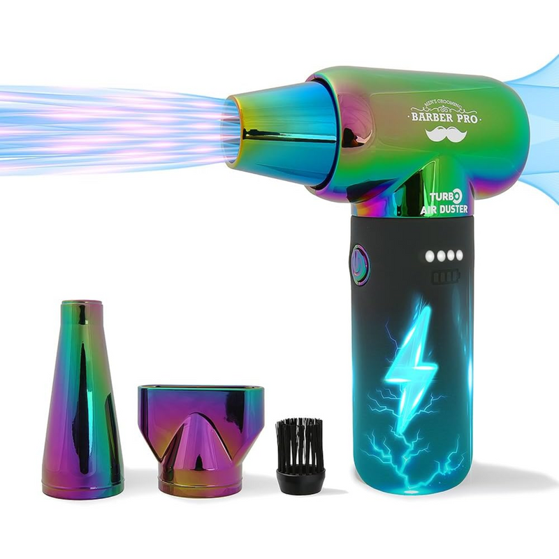 Soplador Eléctrico Inalámbrico 120000RPM con Boquillas Tornasol