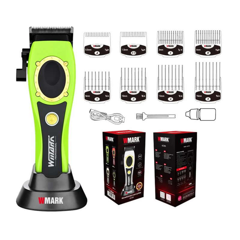 Maquina Cortadora De Pelo Prof. Wmark NG-7030 Verde