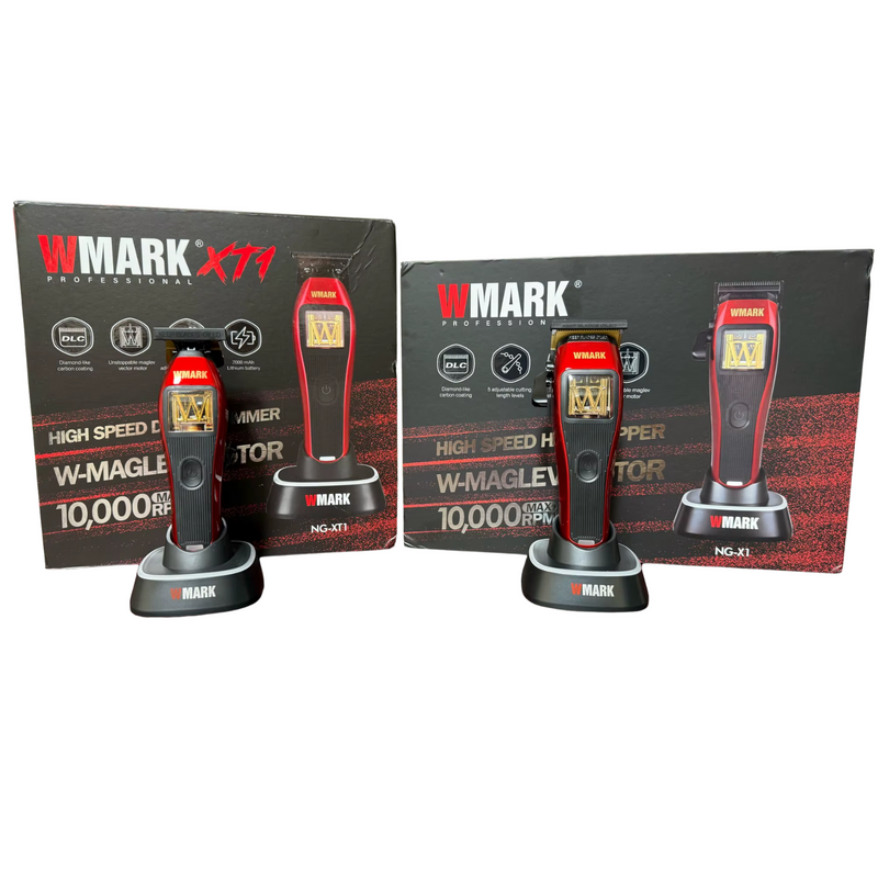 Wmark Barber Combo Profesional Ngx1 Clipper Y Trimmer NGXT 10000 RPM