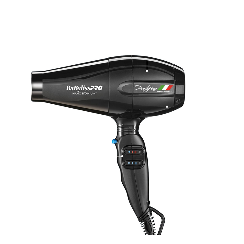 Secador de Pelo BaBylissPRO Nano Titanium Portofino 6610