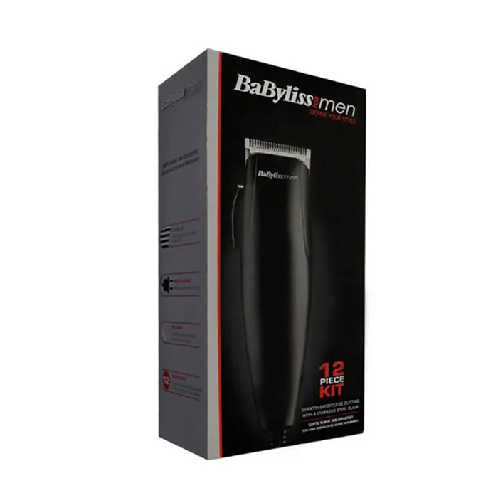 Máquina Cortadora De Pelo 12 Piezas Babyliss Men