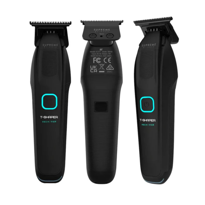 Maquina Patillera Supreme Trimmer Recharge Black