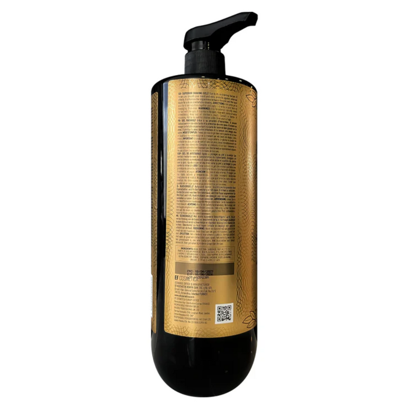 Gel Afeitar Immortal NYC One Million Dollar Superior 1000 ml