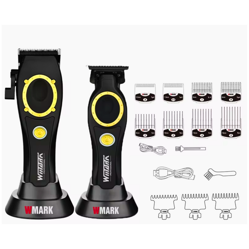 Kit Combo Wmark Cortadora NG7030+ Patillera NG7230 Negro