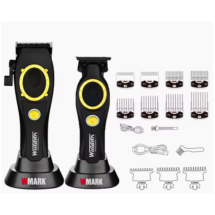 Kit Combo Wmark Cortadora NG7030+ Patillera NG7230 Negro