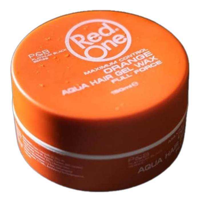 Cera Red One Aqua Hair Wax Orange 150ml