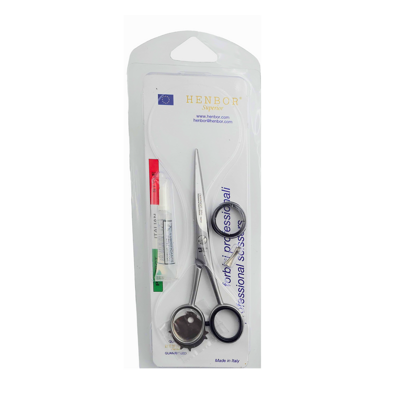 Tijera Henbor Italiana MicroDentada 800 Barber Line 5,5''