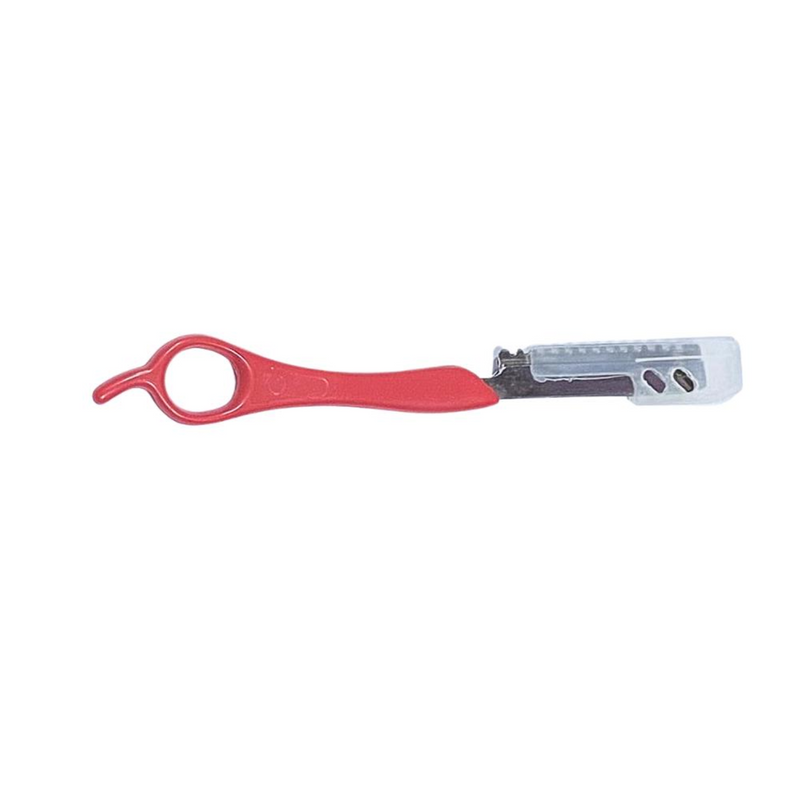 Navaja Professional Feather Styling Razor Barberia ROJO