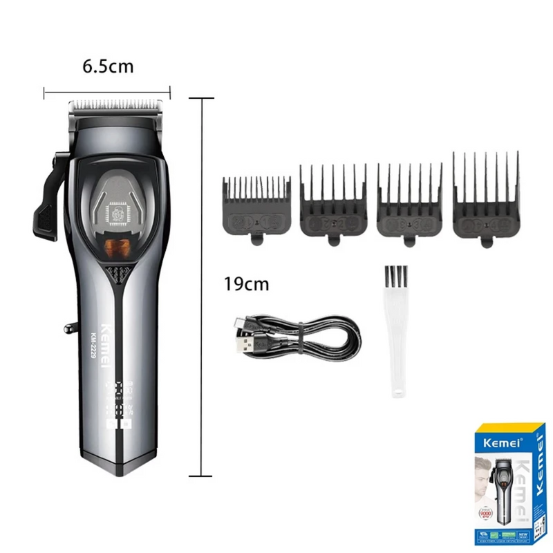 Máquina de Corte Kemei Profesional 9.000 RPM KM-2229