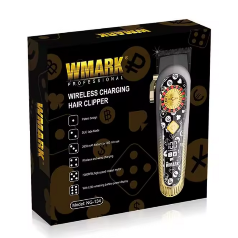 Maquina De Corte De Pelo Con Carga Inalambrica Wmark NG-134