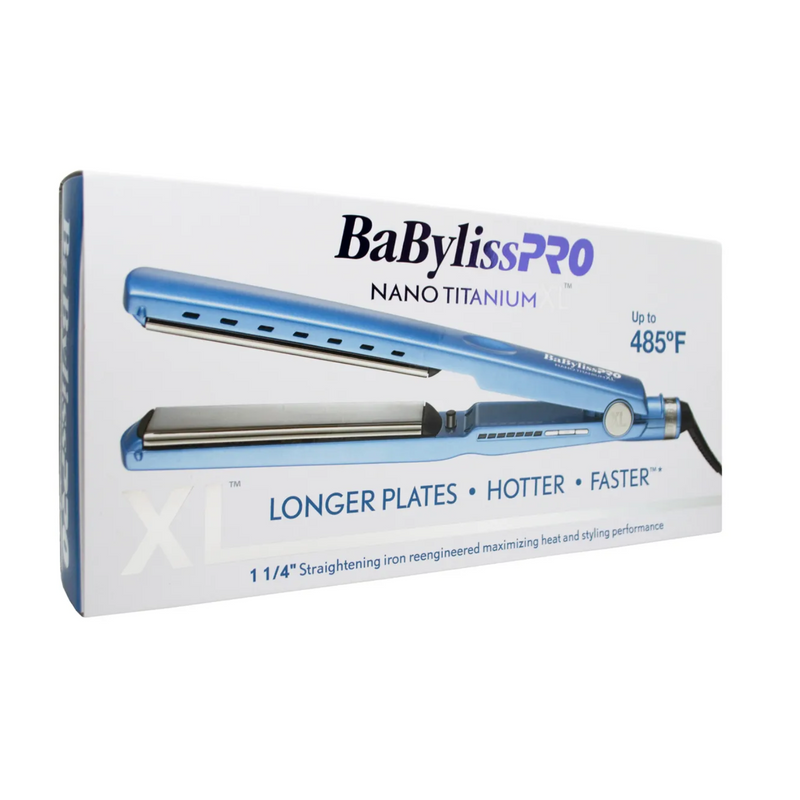 Babyliss Nano Titanium Plancha Alisado 9091 Xl Humedo Seco