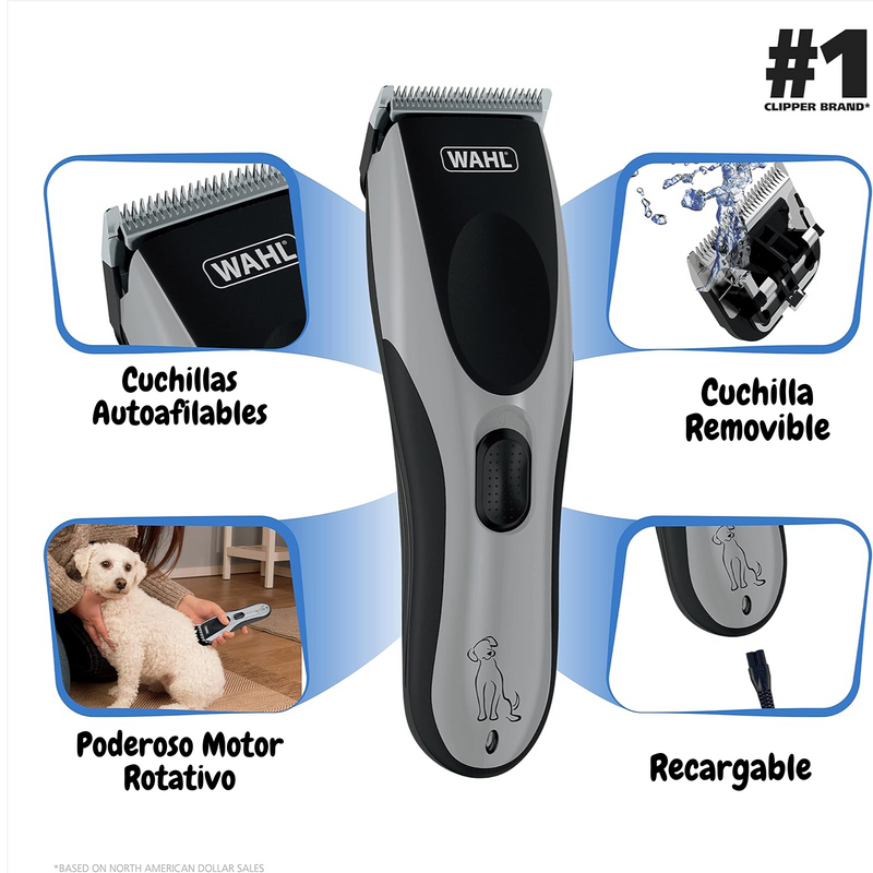 Maquina Corta Pelo Para Perros Wahl Easy Pro + Para Mascotas