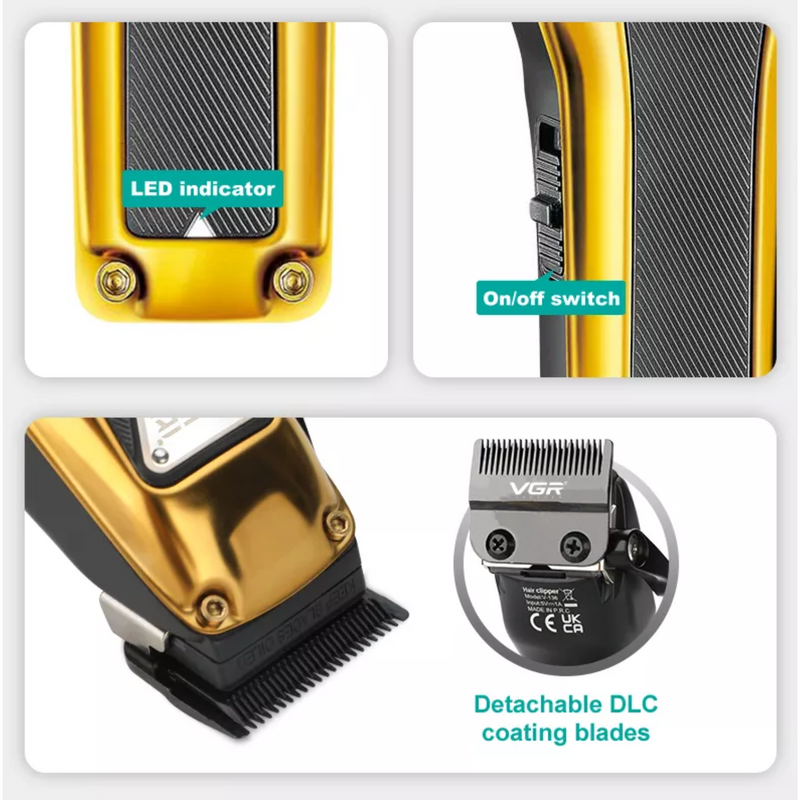 Máquina de Corte VGR Prof. V-135 Inalámbrica Recargable