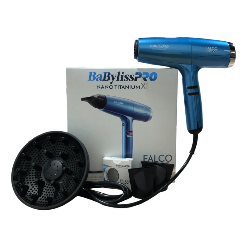 Secador Falco Italy Nano Titanium Xl Babyliss Pro