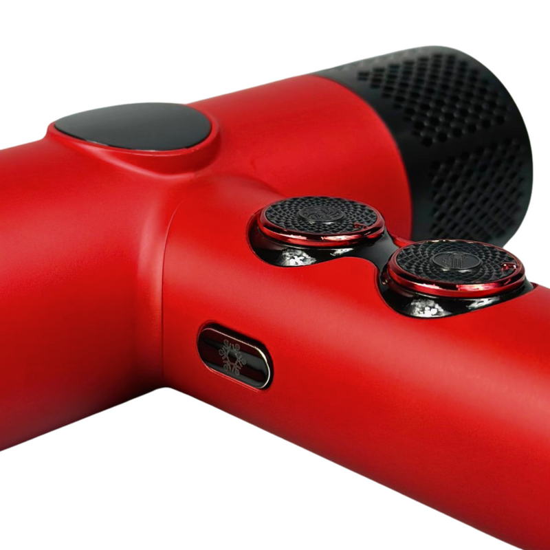 Secador De Pelo Profesional VGR V-401 110000 RPM Rojo
