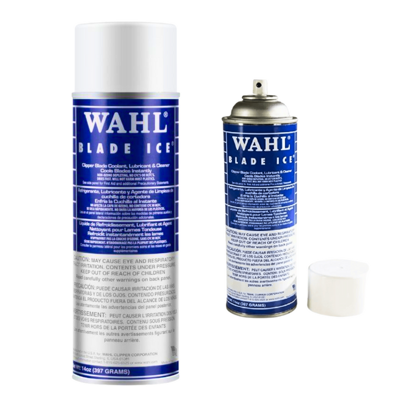 Wahl Pack Limpieza Maquina Spray Enfriador + Aceite + Cepillo Fade