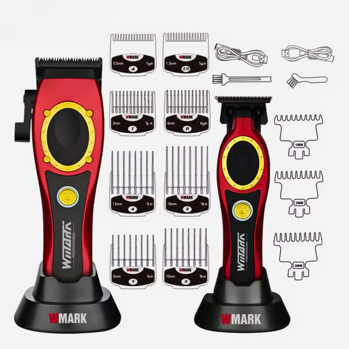Combo Wmark Cortadora NG7030+ Patillera NG7230 Rojo