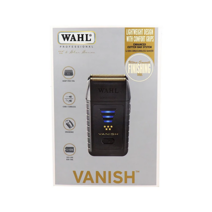 Wahl® Afeitadora Vanish Shaver Profesional Recargable