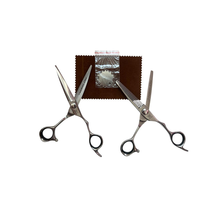 Set De Tijeras Para Corte De Cabello WMARK NG-001 6"