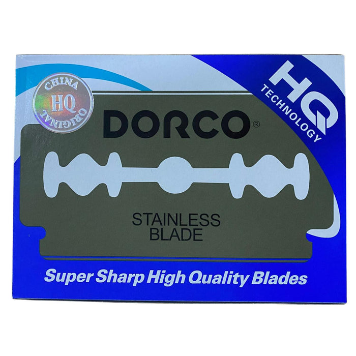 100 Hojas De Navaja Dorco HQ Barbería ST300 Peluquería