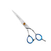Tijera Henbor Italana Diamond Orange Line 824 5.5" Filo Navaja