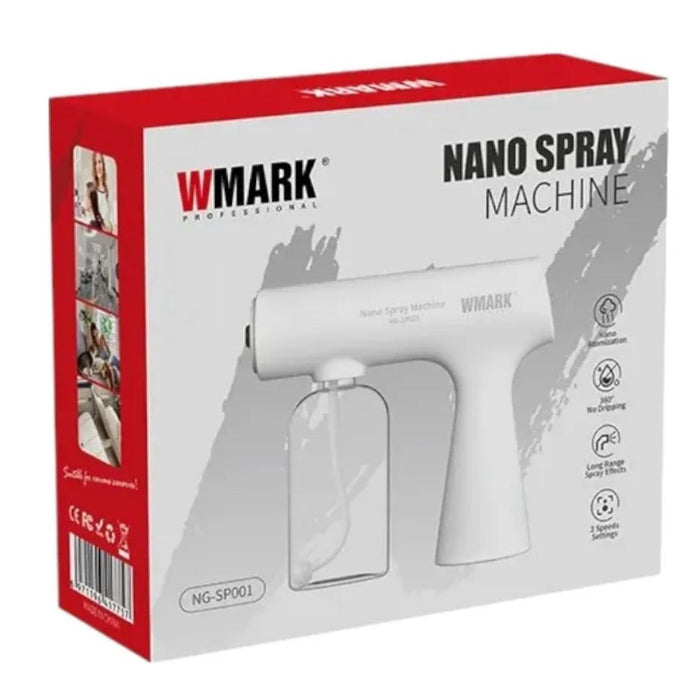 Wmark NG-SP001 Pulverizador Nano Pistola Recarbable 2 Veloc.