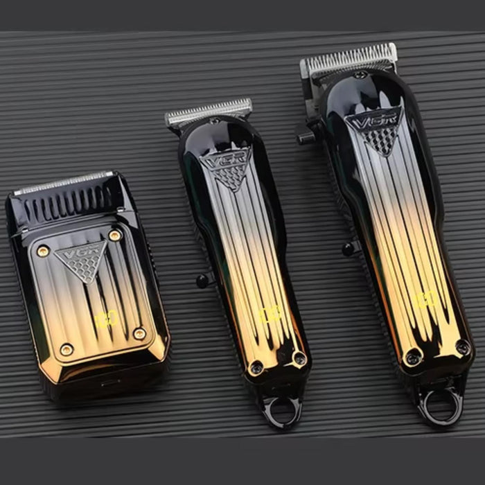 Barber Combo VGR Profesional V644 Clipper + Trimmer + Shaver