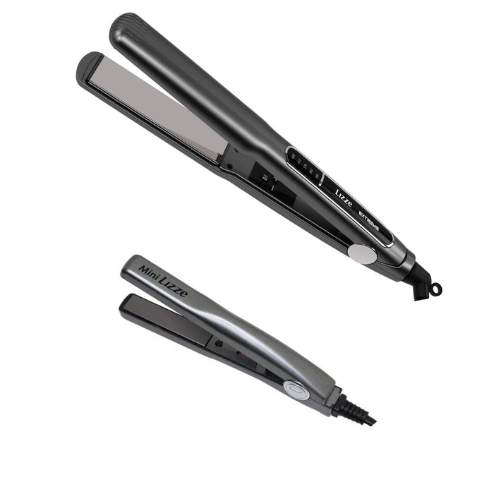 Combo Lizze Plancha Extreme + Plancha Lizze Mini Para Viaje