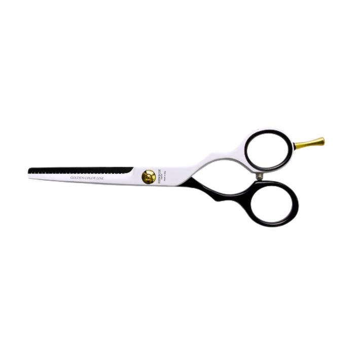 Tijera Henbor Italana 783W Esculpidora 5.5¨ Blanco & Negro