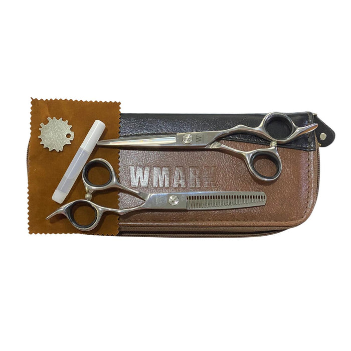 Set De Tijeras Para Corte De Cabello WMARK NG-001 6"