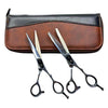 Kit de Tijeras Wmark Pro D78-PS069 6″ Con Estuche Y Peineta