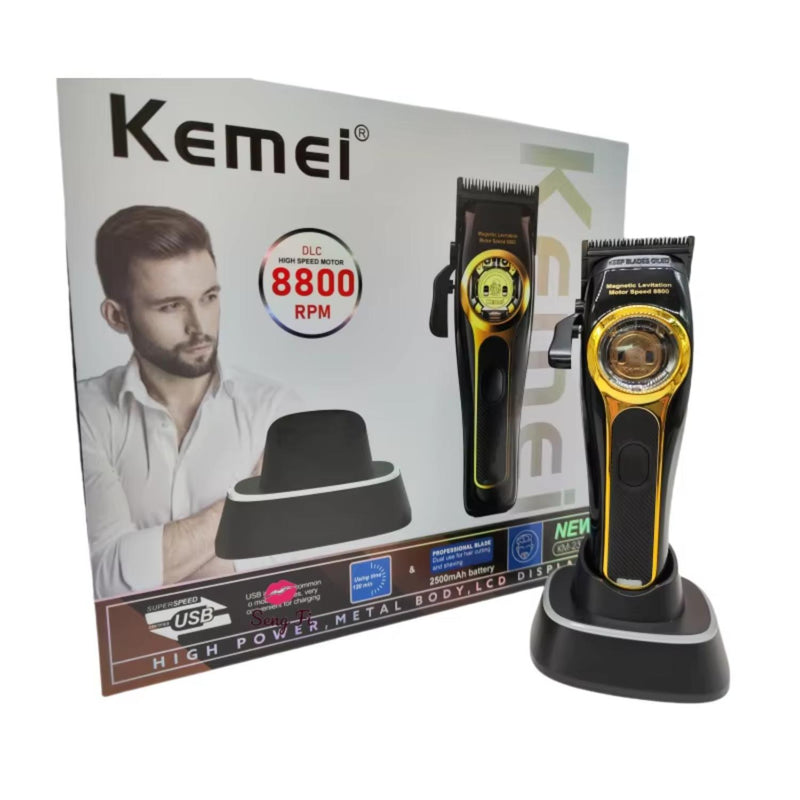 Máquina de Cortar Cabello Prof.con Motor Vector de 8,800 RPM cortapelo