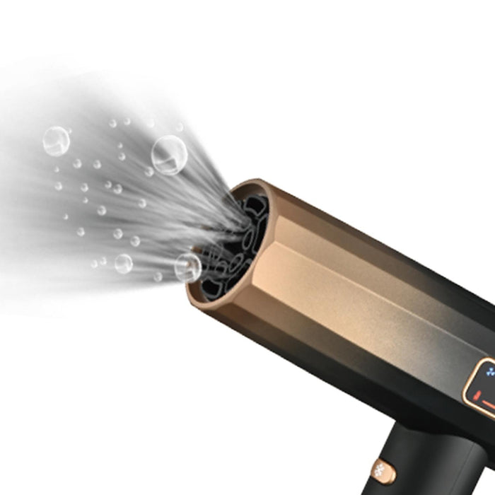 Secador De Cabello Wmark Prof. 2000w Ultra Ligera Gold