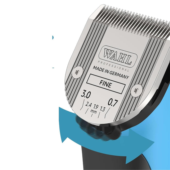 Maquina Wahl Cortadora Mascotas Inalambrica Bravura Turquesa