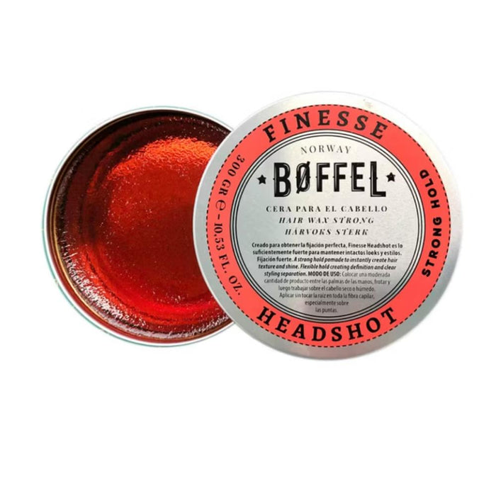 Cera Cabello Fijacion Fuerte BOFFEL® Hair Wax Strong 300Gr