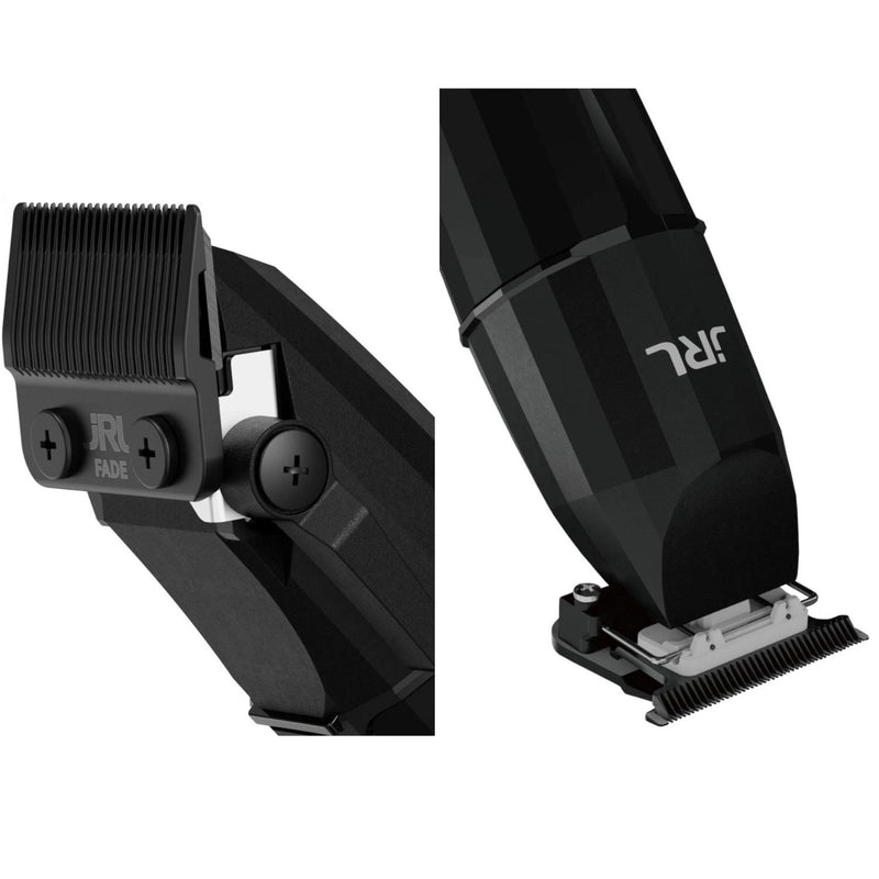 Barber Combo JRL Onyx Cortadora Y Patilera  Ghost  1  Negro