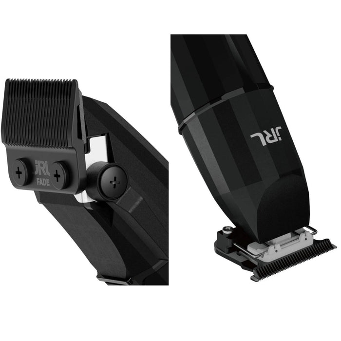 Barber Combo JRL Onyx Cortadora Y Patilera  Ghost  1  Negro