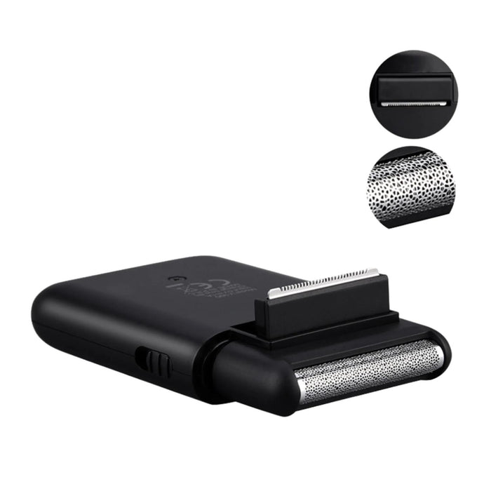 Afeitadora Mini Shaver y Trimmer VGR390 Viaje Negro