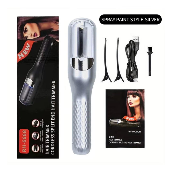 Cortadora De Puntas Abiertas Y Dañadas Del Cabello