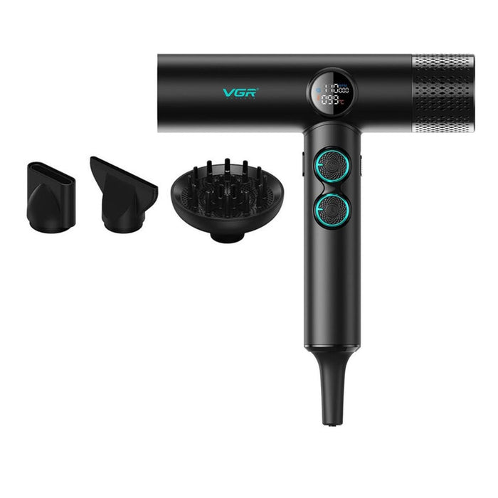Secador De Pelo Profesional Vgr V-401 110000rpm Frío Calor