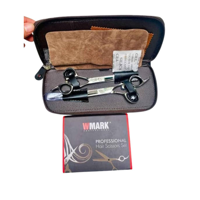 Set De Tijeras Para Corte De Cabello WMARK NG-001 6"