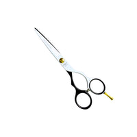 Tijera Henbor Italiana 782W Filo Navaja 5.5'' Blanco & Negro