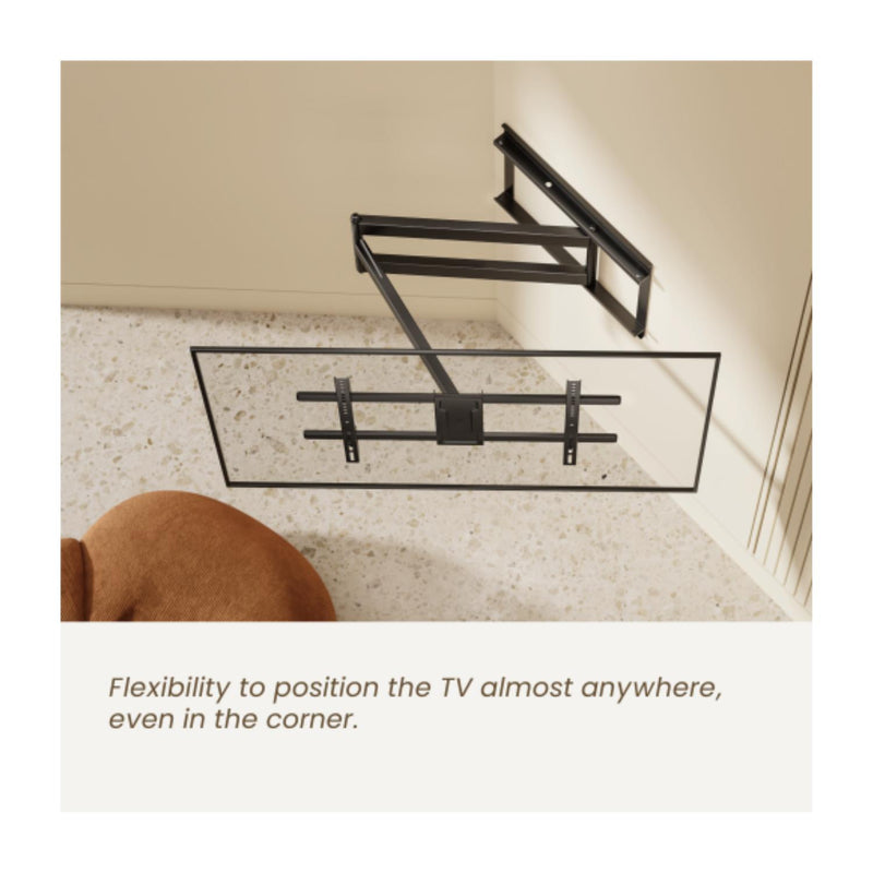 Soporte de TV Con Brazo Extra Largo De 1mtr 43"-80" 50KG