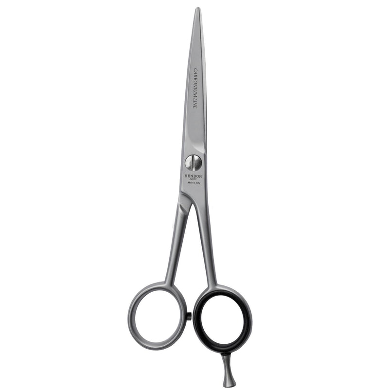 Tijera Henbor Italiana Microdentada 795 Carbonium Line 6''