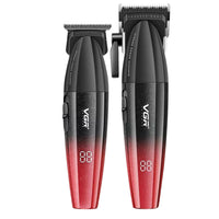 Barber Combo VGR Profesional V640 Clipper y Trimmer 9000RPM Rojo