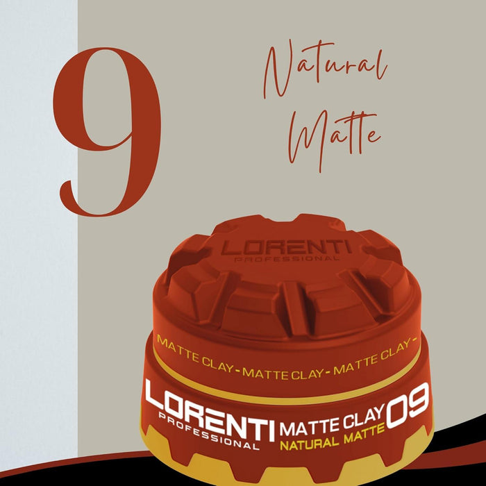 Lorenti Cera para Cabello 09 Pomada Arcilla Acabado Natural 150ML