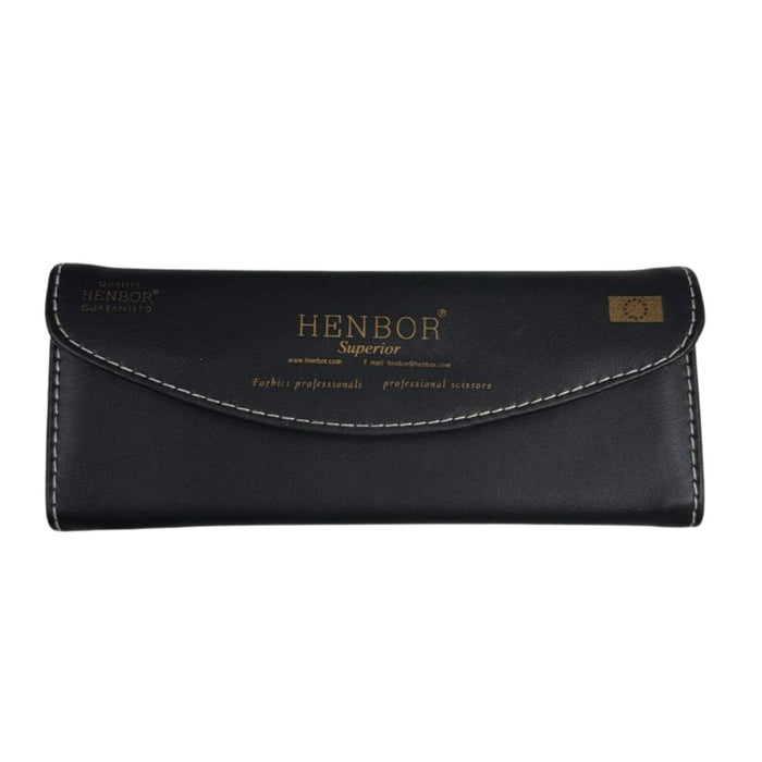 Kit Tijera Henbor Italiana Microdentada Y Esculpidora Mate 6"