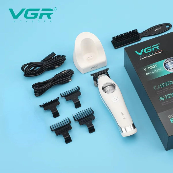 Maquina Patillera Trimmer VGR880T Rotatech 7200RPM Blanco